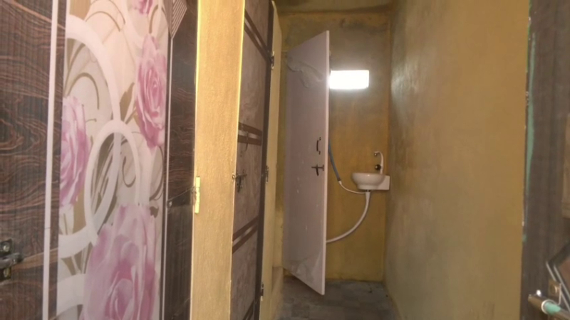 Contractor locks out government school after toilet construction for non payment of bill Ballari 4