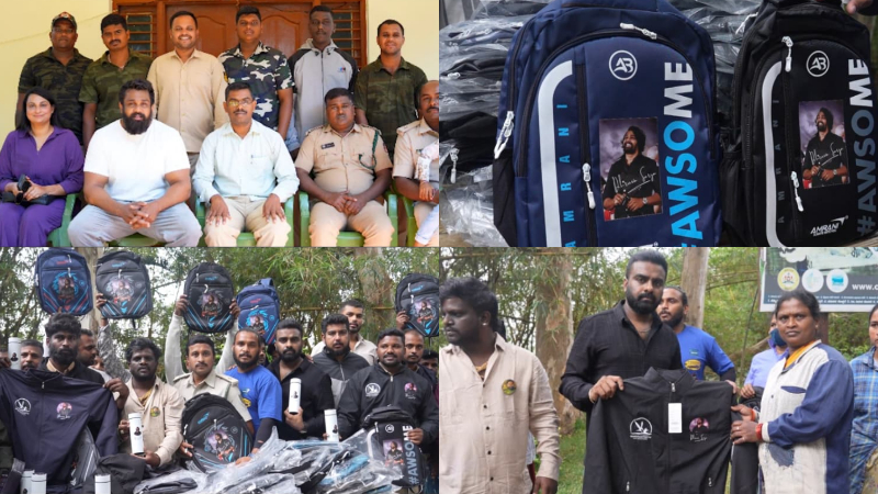 ರಂಗನತಿಟ್ಟು ಪಕ್ಷಿಧಾಮದ ಕಾರ್ಮಿಕರಿಗೆ ಧ್ರುವ ಸಹಾಯಹಸ್ತ - ರಿಯಲ್ ಹೀರೋ ಅಂದ್ರು ಫ್ಯಾನ್ಸ್ 1 Dhruva sarja