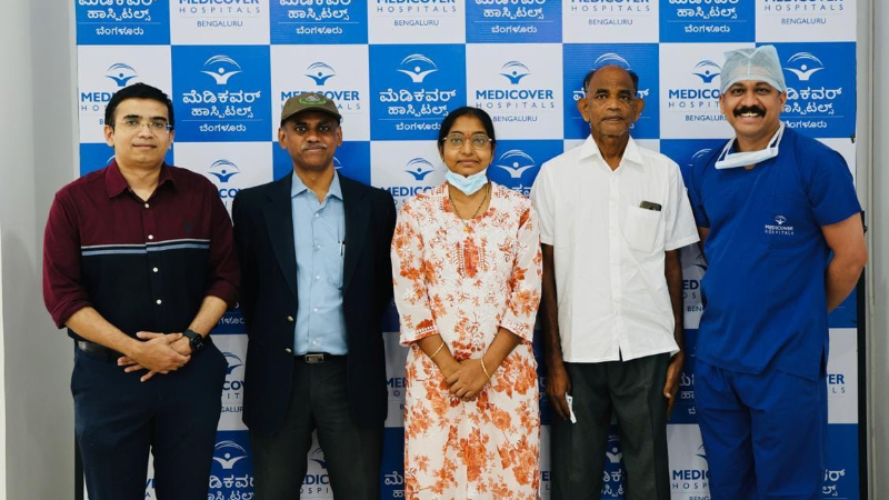 Father donates kidney to save daughters life Medicover Hospitals Bengaluru