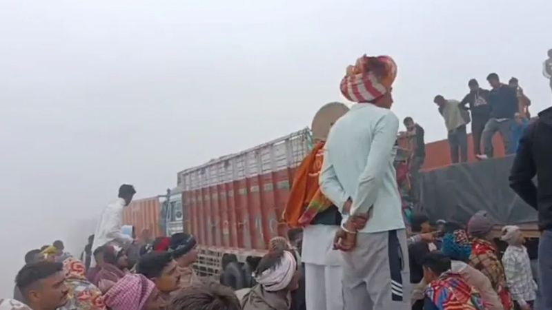 Haryana Fog Accident
