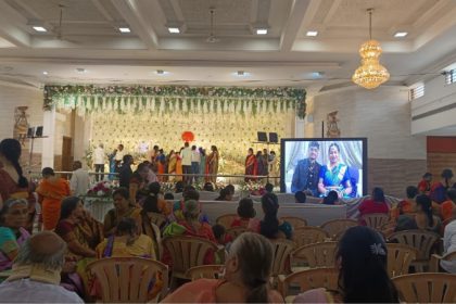IndiGo flight cancellations Bengaluru Techie couple attends their own wedding reception virtually