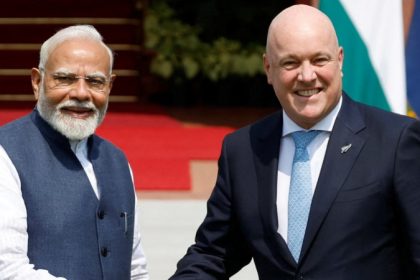 India New zealand PM Modi And Christopher Luxon