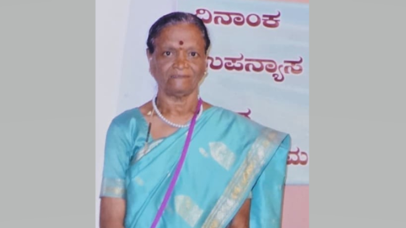 Kannada Poet writer translator Sarita Gnanananda passes away