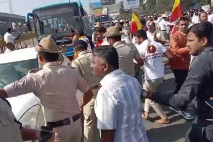 Kempegowda Airport Taxi Drivers Protest