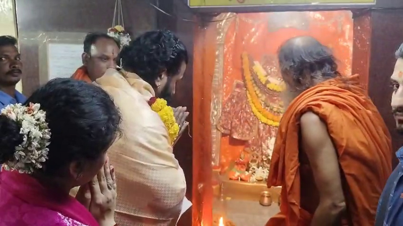 Koppal Anjanadri Temple Rishab Shetty