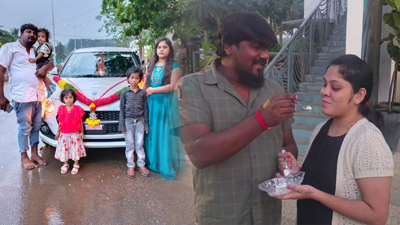 ಮತ್ತೆ ಒಂದಾದ ಮಂಜು - ಲೀಲಾ; ಹೊಸ ಜೀವನ ಆರಂಭಿಸಿದ ಜೋಡಿ 4 Leela Manju 2