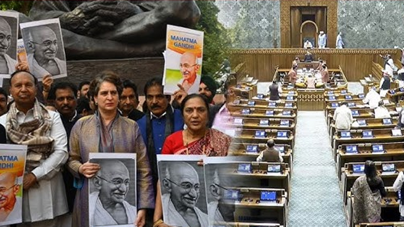 ಭಾರೀ ಗದ್ದಲದ ನಡುವೆ ಲೋಕಸಭೆಯಲ್ಲಿ G Ram G ಮಸೂದೆ ಅಂಗೀಕಾರ; ಮಸೂದೆಯ ಪ್ರತಿ ಹರಿದು ವಿಪಕ್ಷಗಳ ಆಕ್ರೋಶ 3 Lok Sabha Protest