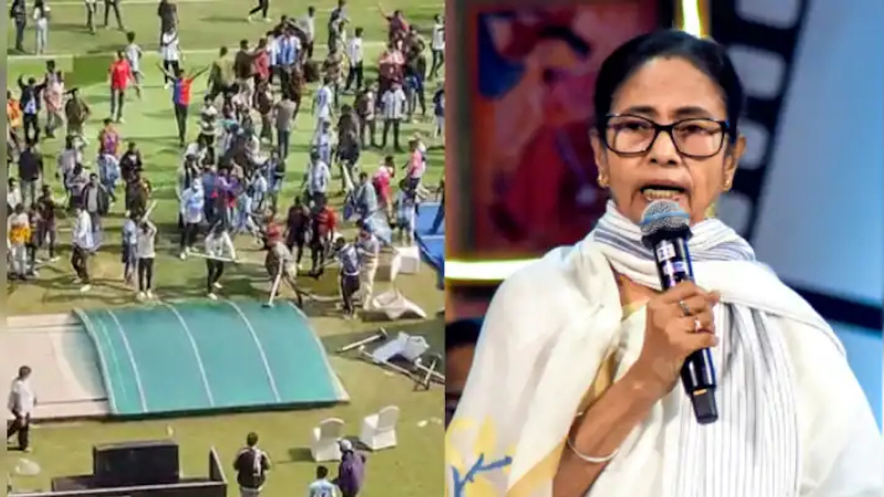 ಮೆಸ್ಸಿ ಕಾರ್ಯಕ್ರಮದಲ್ಲಿ ದಾಂಧಲೆ - ಮಮತಾ ಬ್ಯಾನರ್ಜಿ ಕ್ಷಮೆಯಾಚನೆ 1 Mamata Banerjee