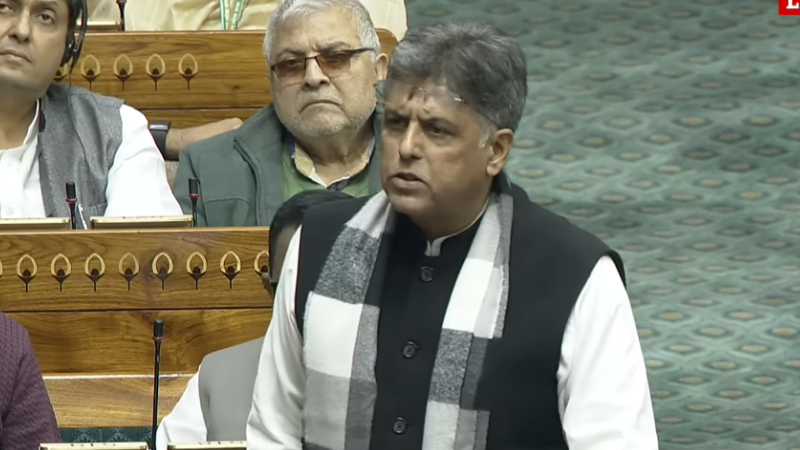 ಲೋಕಸಭೆಯಲ್ಲಿ ಮತದಾರರ ಪಟ್ಟಿ ಪರಿಷ್ಕರಣೆ ಬಗ್ಗೆ ಚರ್ಚೆ - ಬ್ಯಾಲೆಟ್ ಪೇಪರ್ ವ್ಯವಸ್ಥೆಗೆ ಮರಳಲು ವಿಪಕ್ಷಗಳ ಪಟ್ಟು 1 Manish Tewari