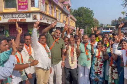 Manki Town Panchayat Elections A landslide victory for BJP a setback for Minister Mankala Vaidyas supporters