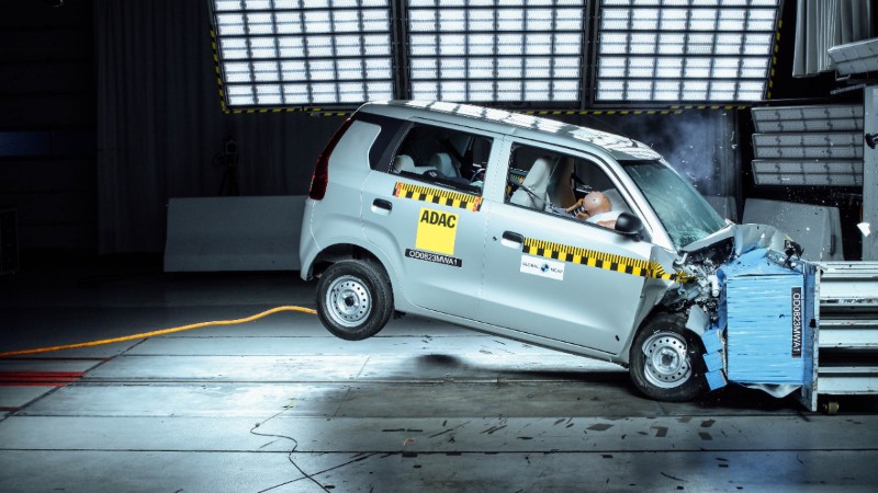 Maruti Suzuki WagonR NCAP crash test