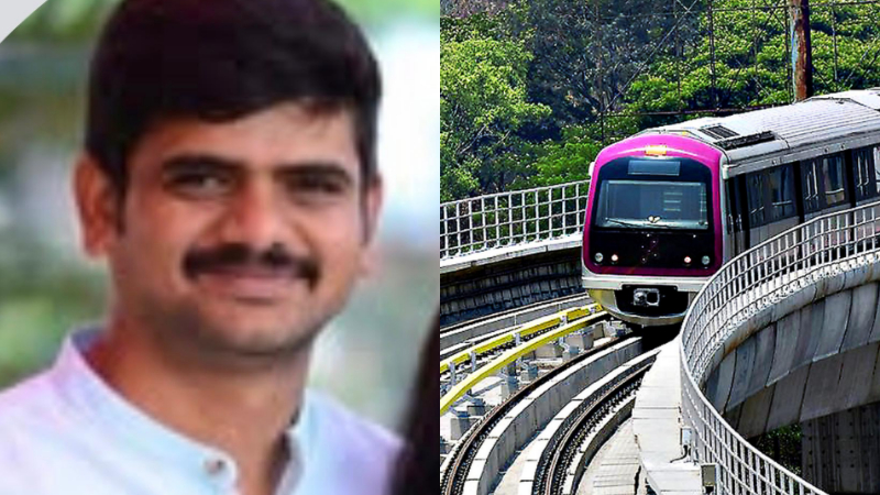 ಕೆಂಗೇರಿ ಮೆಟ್ರೋ ನಿಲ್ದಾಣದಲ್ಲಿ ಟ್ರ್ಯಾಕ್ಗೆ ಹಾರಿ ವ್ಯಕ್ತಿ ಆತ್ಮಹತ್ಯೆ 1 Metro Suicide