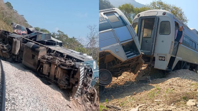 Mexico Train Derailment 1