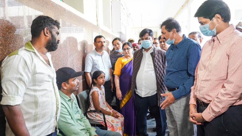 Mysuru Helium Cylinder Blast no need to worry Mahadevappa 1