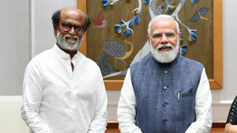NARENDRA MODI RAJINIKANTH 1