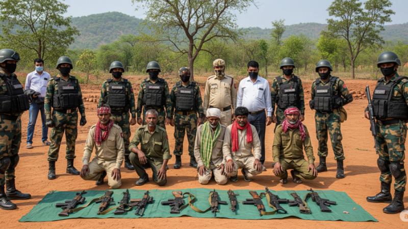 ಮುಖಂಡರ ಎನ್ಕೌಂಟರ್, ಸಾವಿರಾರು ಮಂದಿ ಶರಣಾಗತಿ - ಭಾರತದಲ್ಲಿ ನಕ್ಸಲಿಸಂ ಅಂತ್ಯ ಸನ್ನಿಹಿತ 11 Naxal 2