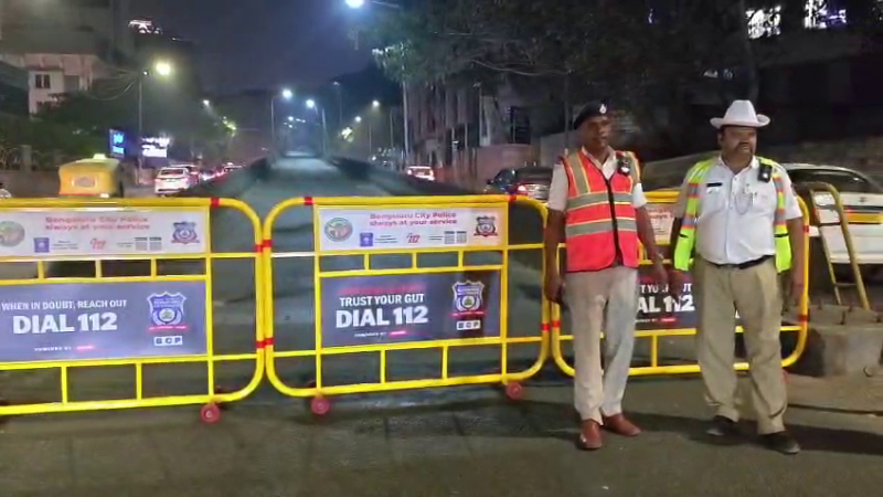 New Year Celebrations All flyovers in Bengaluru closed