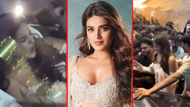 Video Viral | ಸೆಲ್ಫಿಗಾಗಿ ಮೈಮೇಲೆ ಮುಗಿಬಿದ್ದ ಫ್ಯಾನ್ಸ್ - ನಟಿ ನಿಧಿ ಅಗರ್ವಾಲ್ಗೆ ಭಾರೀ ಕಸಿವಿಸಿ 5 Nidhhi Agerwal 1