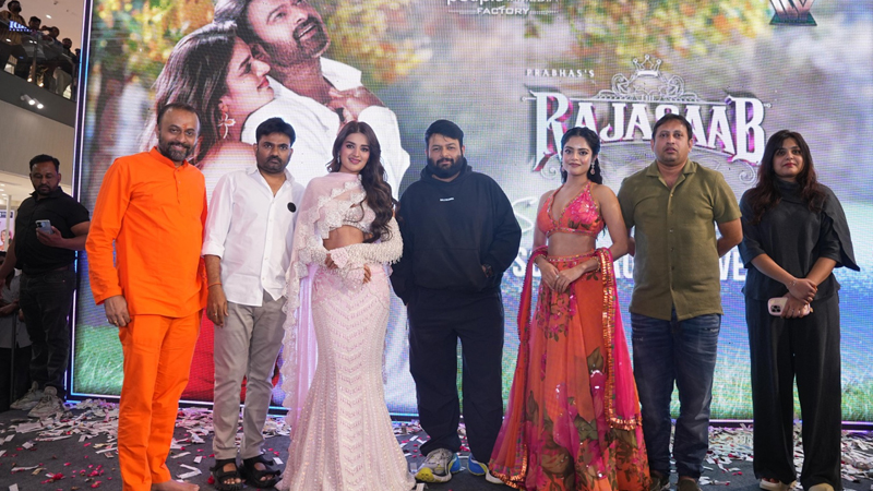 'ದಿ ರಾಜಾ ಸಾಬ್' ಚಿತ್ರದ ಸಹನಾ ಸಹನಾ ಸಾಂಗ್ ರಿಲೀಸ್ 5 Nidhhi Agerwal 2