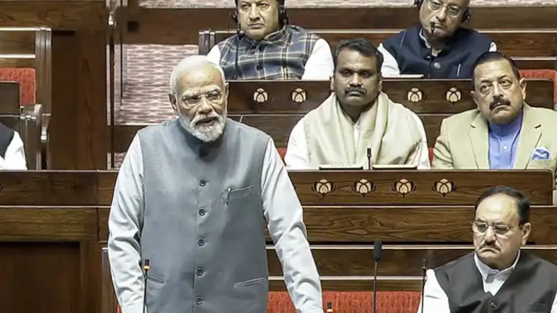 PM Mod Lok Sabha