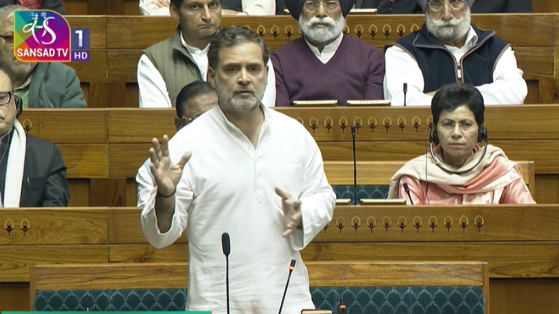 ಮತ ಕಳ್ಳತನಕ್ಕಿಂತ ದೊಡ್ಡ ರಾಷ್ಟ್ರ ವಿರೋಧಿ ಕೃತ್ಯ ಇನ್ನೊಂದಿಲ್ಲ: ರಾಹುಲ್ 1 Rahul Gandhi Lok Sabha