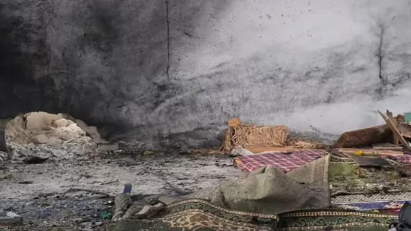Syria Mosque Blast 1