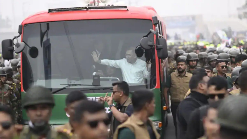 Tarique Rahmans Entry In Dhaka 1