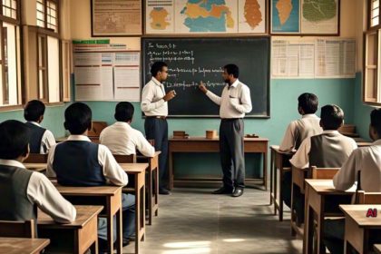 Teacher Student class room