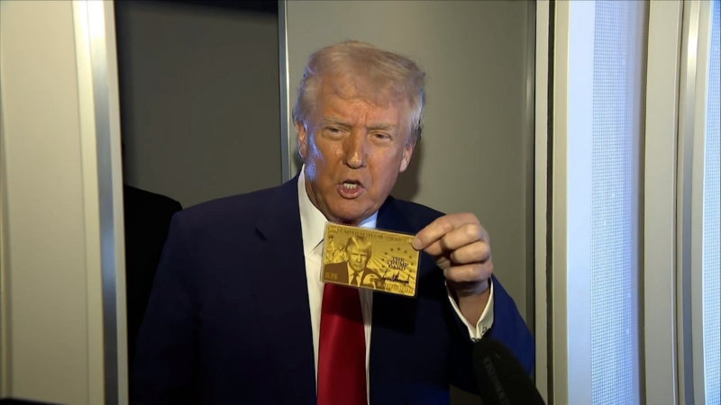 Trump Gold Card Visa 1 1