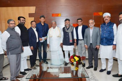 Venkatesh Prasad meets CM Siddaramaiah DCM DK Shivakumar