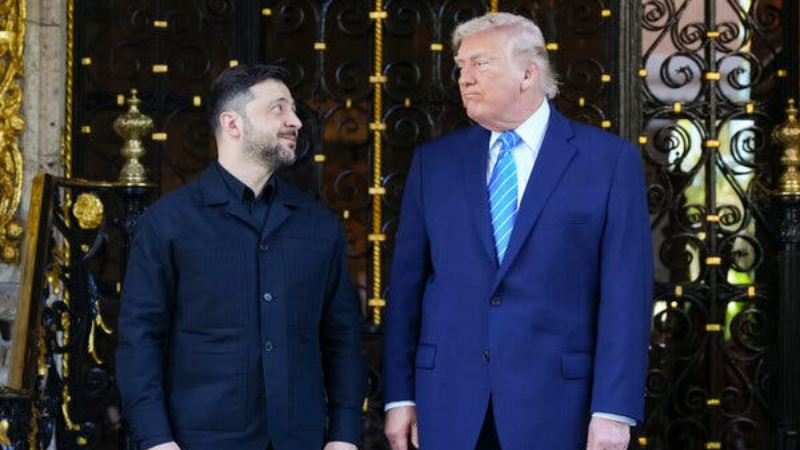 Volodymyr Zelenskyy Donald Trump 1