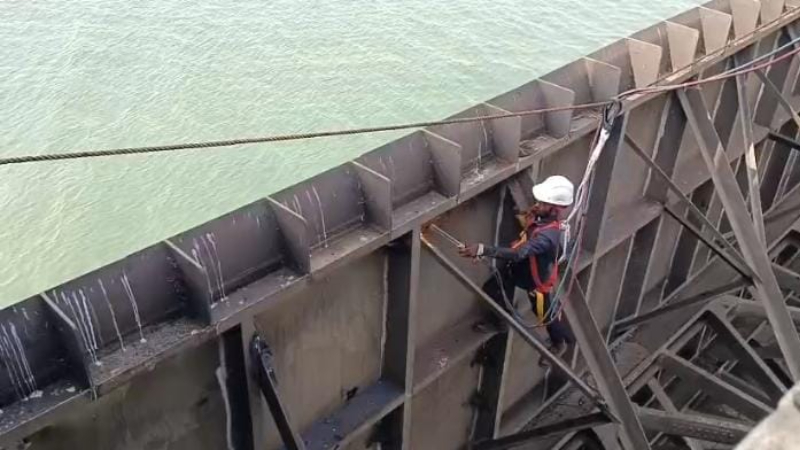 Work begins on replacing Tungabhadra Dam crest gate