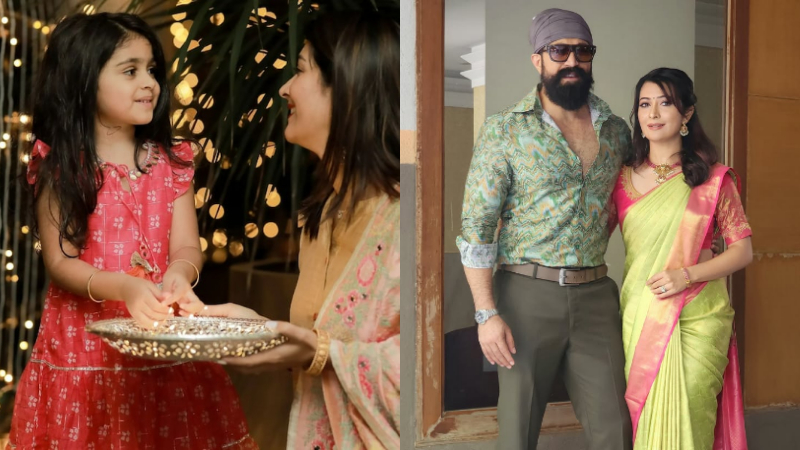 ಯಶ್ ರಾಧಿಕಾ ಜೀವನದ `ಮೆಲೋಡಿ'ಗೆ ಹುಟ್ಟುಹಬ್ಬದ ಸಂಭ್ರಮ! 1 Yash Radhika Pandit Ayra