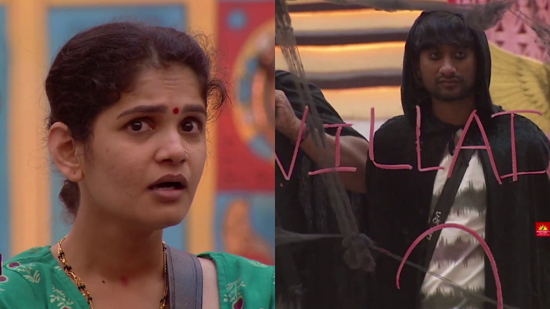 ಬಿಗ್ ಬಾಸ್ ಮನೆಗೆ ವಿಲನ್ ಎಂಟ್ರಿ - ಬೆಚ್ಚಿಬಿದ್ದ ಮನೆಮಂದಿ; ಚೀರಾಡಿದ ಚೈತ್ರಾ 1 bigg boss house villain entry