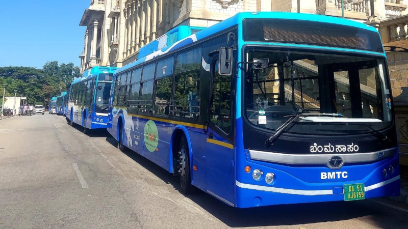 bmtc electric bus