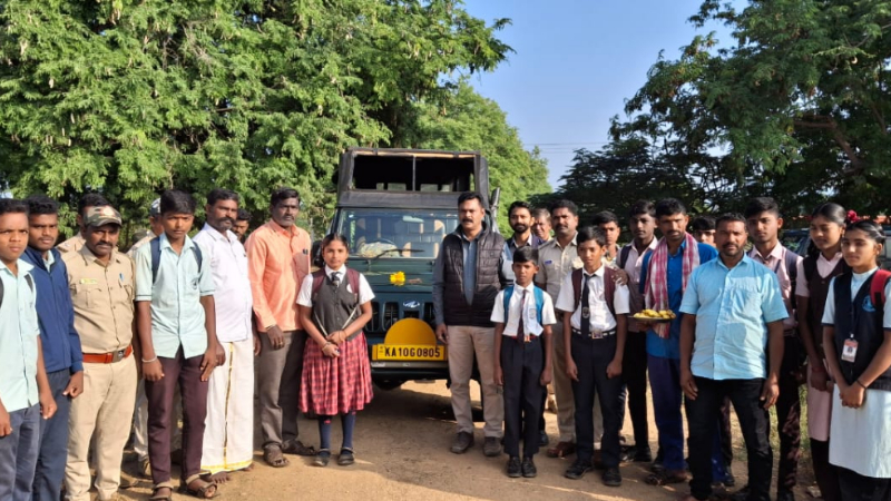 chamarajanagara school children 1