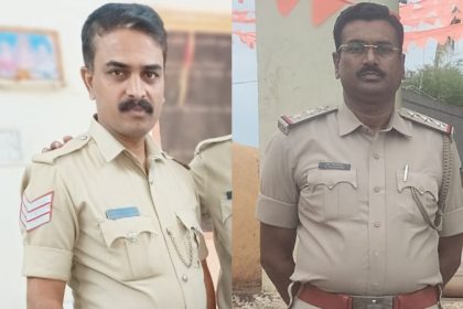 haveri police suspend