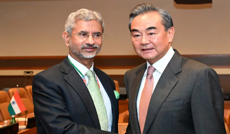 ಕದನ ವಿರಾಮ ನಿರ್ಧಾರದಲ್ಲಿ ಮೂರನೇ ವ್ಯಕ್ತಿ ಭಾಗಿಯಾಗಿಲ್ಲ: ಚೀನಾಗೆ ಭಾರತ ತಿರುಗೇಟು 1 jaishankar wang yi