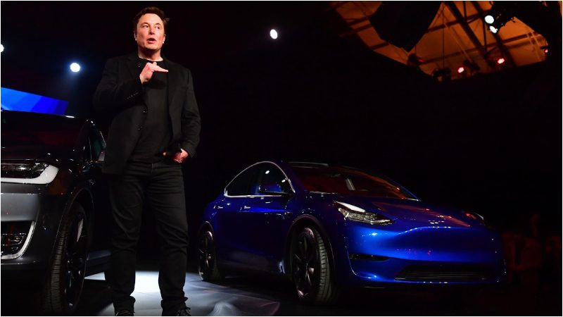 model y is SUV TESLA Elon Musk 1 2