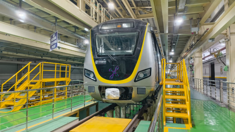 namma metro driverless train