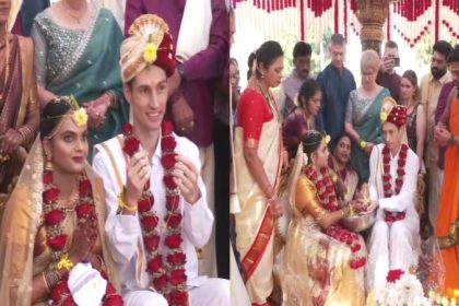 new zealand groom karnataka bride