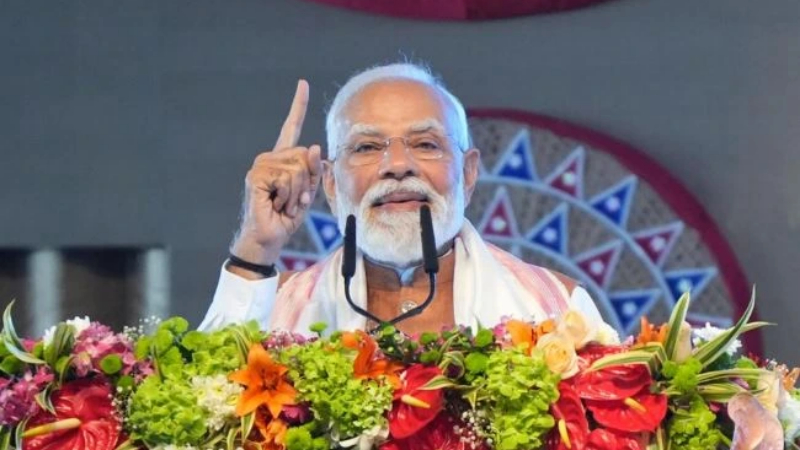 pm modi assam