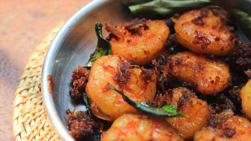 ಬ್ರೇಕ್ಫಾಸ್ಟ್ಗೂ ಸೈ, ಡಿನ್ನರ್ಗೂ ಜೈ - ಫಟಾಫಟ್ ಮಾಡಿ ಸಿಗಡಿ ಫ್ರೈ 4 prawn fry 2