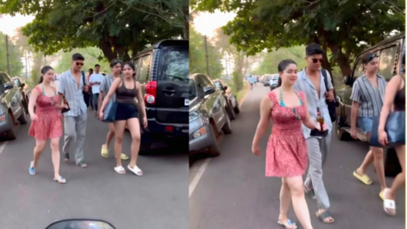 sara tendulkar spotted with a bear bottle during her new year vacation in goa 4