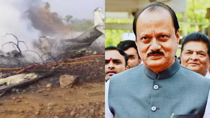Ajit Pawar Dies In Plane Crash 1