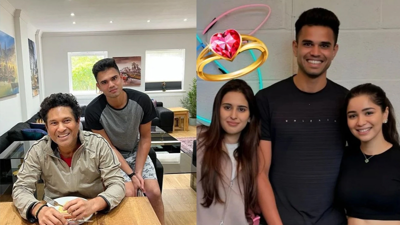 ಮಾರ್ಚ್ನಲ್ಲಿ ಅರ್ಜುನ್ ತೆಂಡೂಲ್ಕರ್ - ಸಾನಿಯಾ ಚಾಂದೋಕ್ ವಿವಾಹ? 4 Arjun Tendulkar 2