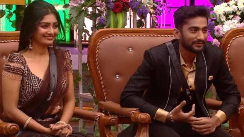 BBK12 Kavya Shaiva congratulates Bigg Boss winner Gilli Nata