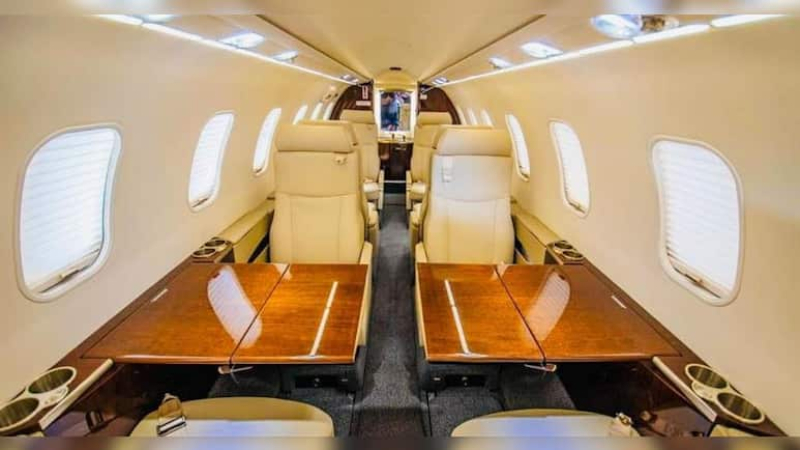 Bombardier Learjet 45 Ajit Pawars Private Jet 1