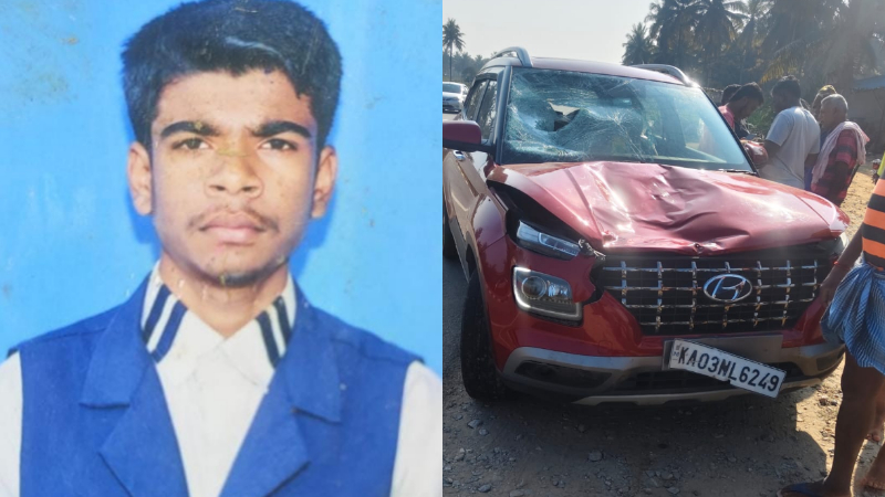 College student dies after car hits bicycle in Channarayapatna