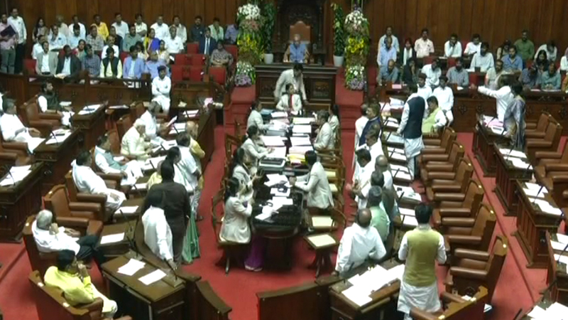 ಹರಿಪ್ರಸಾದ್ ರಿಂದ ವಿವಾದಾತ್ಮಕ ಮಾತು - ವಿಧಾನ ಪರಿಷತ್ ಕಲಾಪವೇ ಬಲಿ 3 Council Session